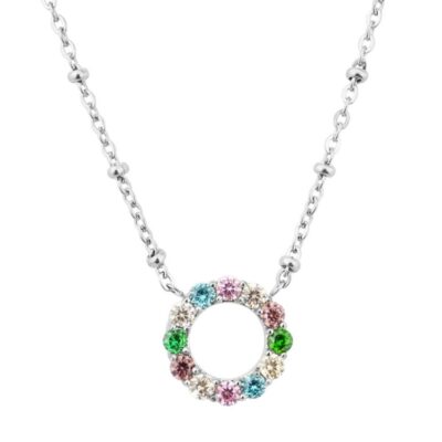 Halsband E of Sweden  | Rainbow Mix Halsband Stal