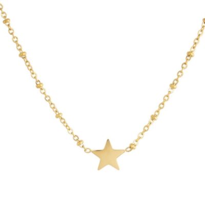 Halsband E of Sweden  | Star Halsband Guld