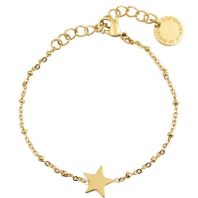 Armband E of Sweden  | Star Armband Guld